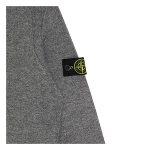 Stone Island - Logo Wollpullover | Grau