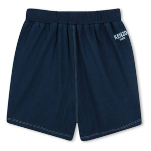Kenzo - Kenzo Garden Shorts mit elastischem Bund | Dunkelblau