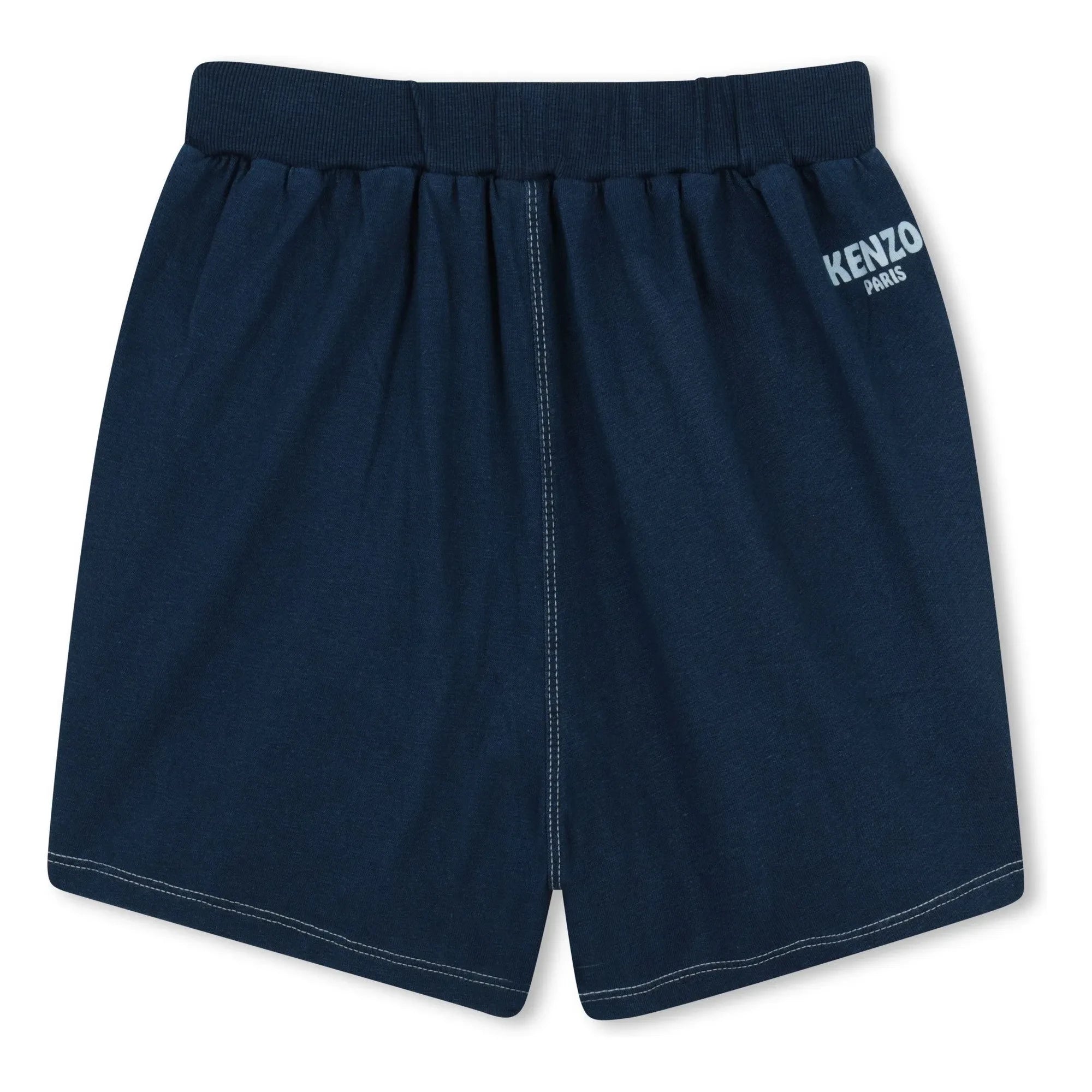 Kenzo - Kenzo Garden Shorts mit elastischem Bund | Dunkelblau