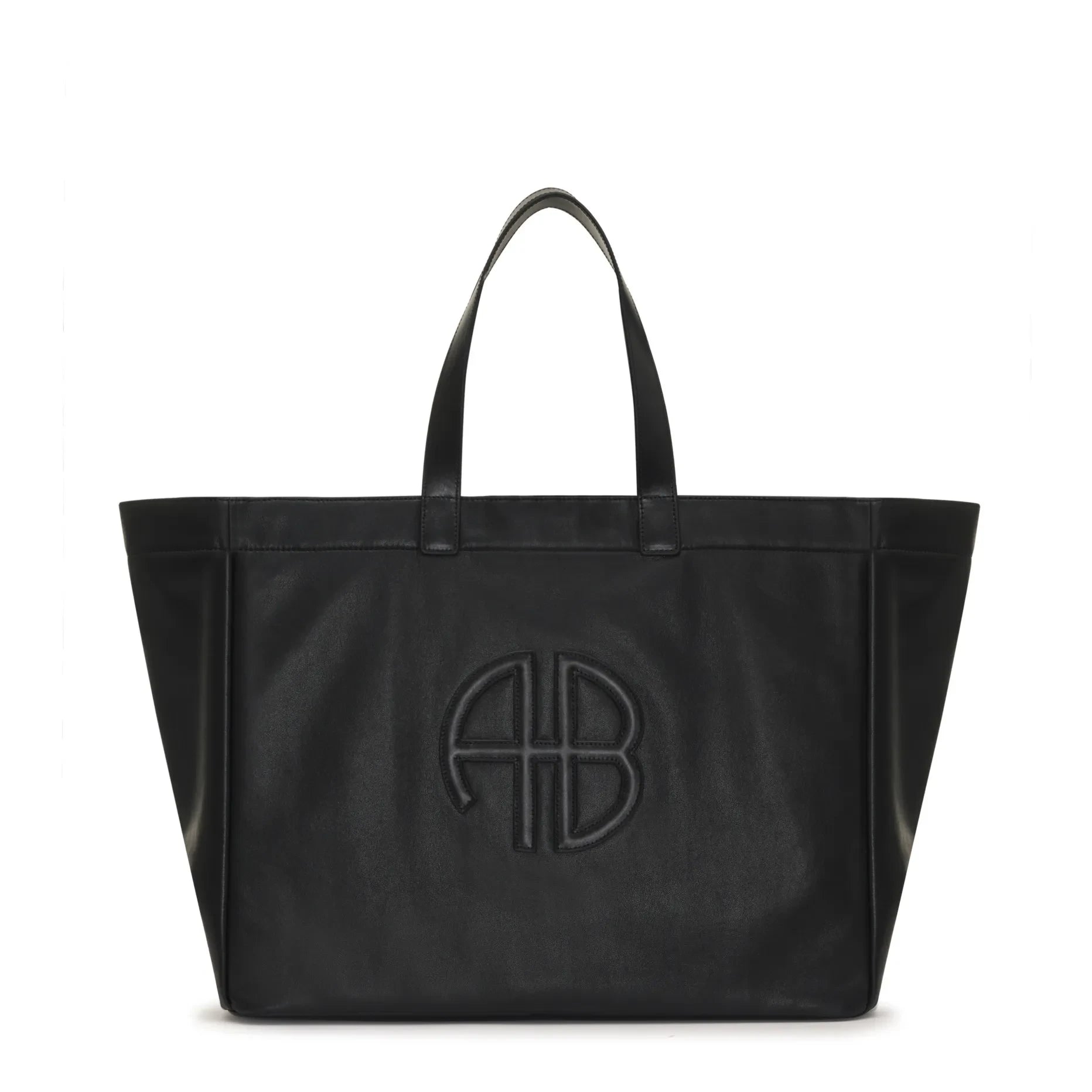 Anine Bing - Rio Large Shopper Aus recyceltem Leder | Schwarz