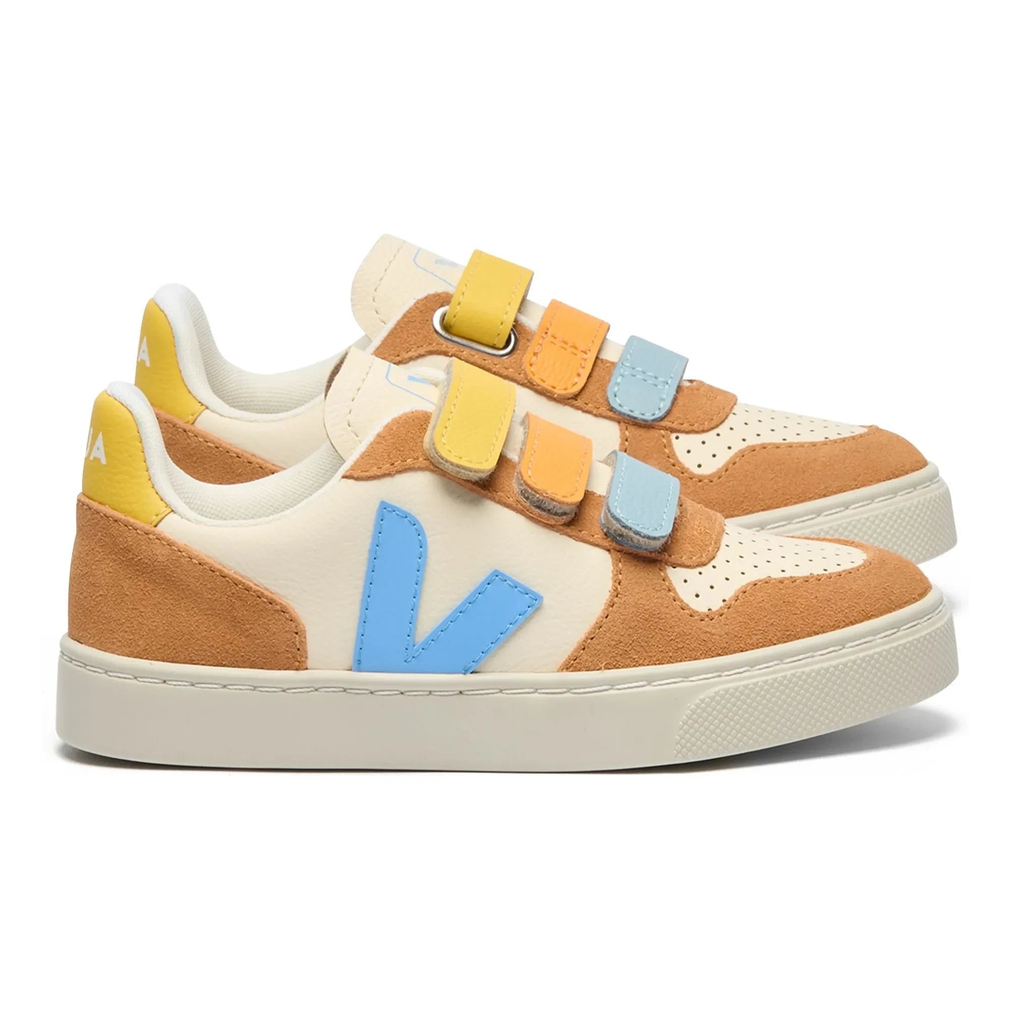 Veja - Scratch Sneakers Small V-10 Leder | Orange