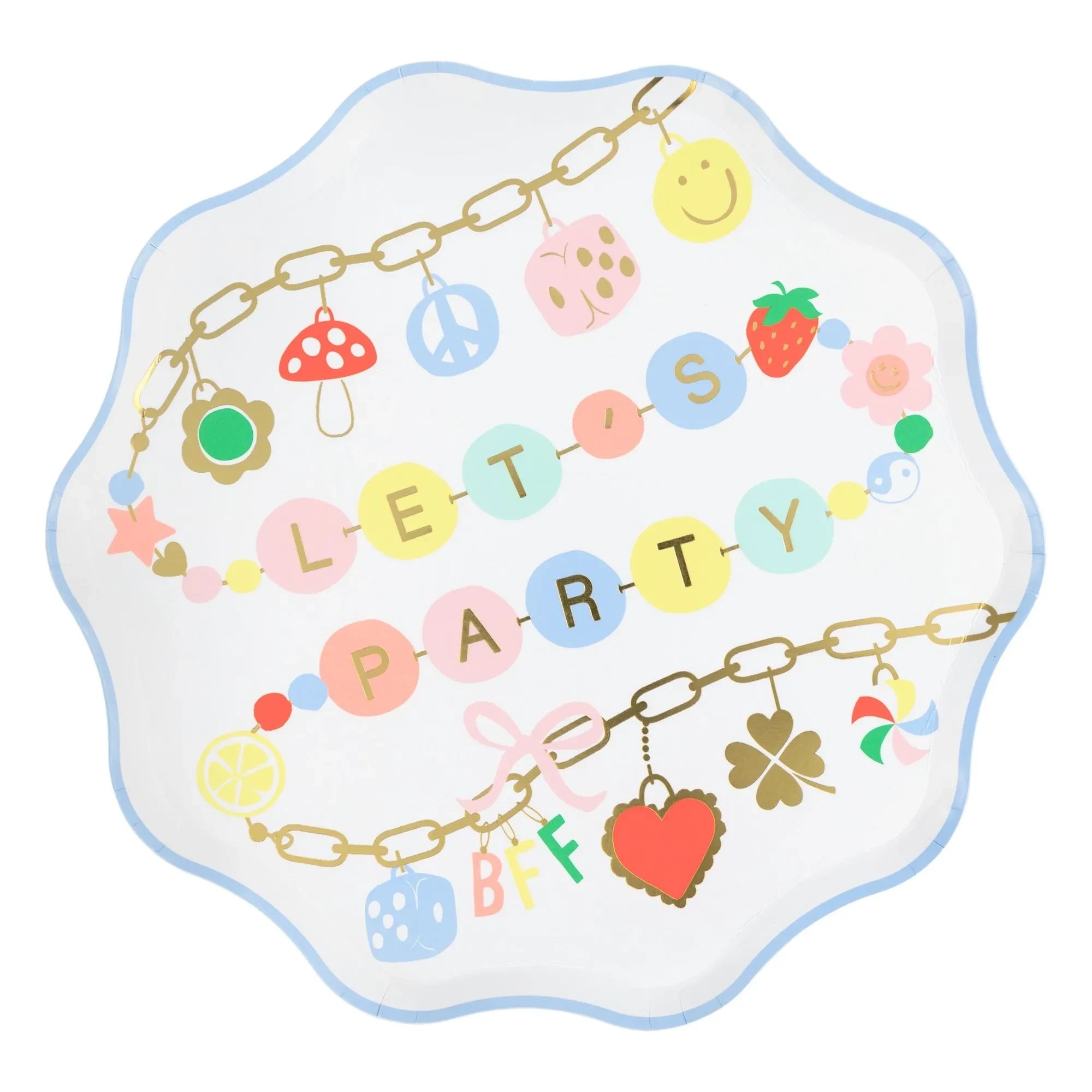Meri Meri - Charm Partyteller - 8er-Set