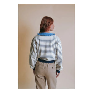 Emile et Ida - Ella Chambray Bluz | Mavi