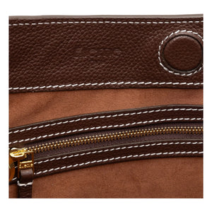 Elleme - Vosges Genarbtes Leder Tasche | Dunkelbraun