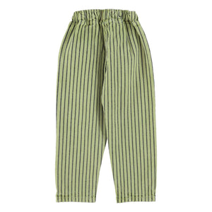 Piupiuchick - Gestreifte Jeans | Grün