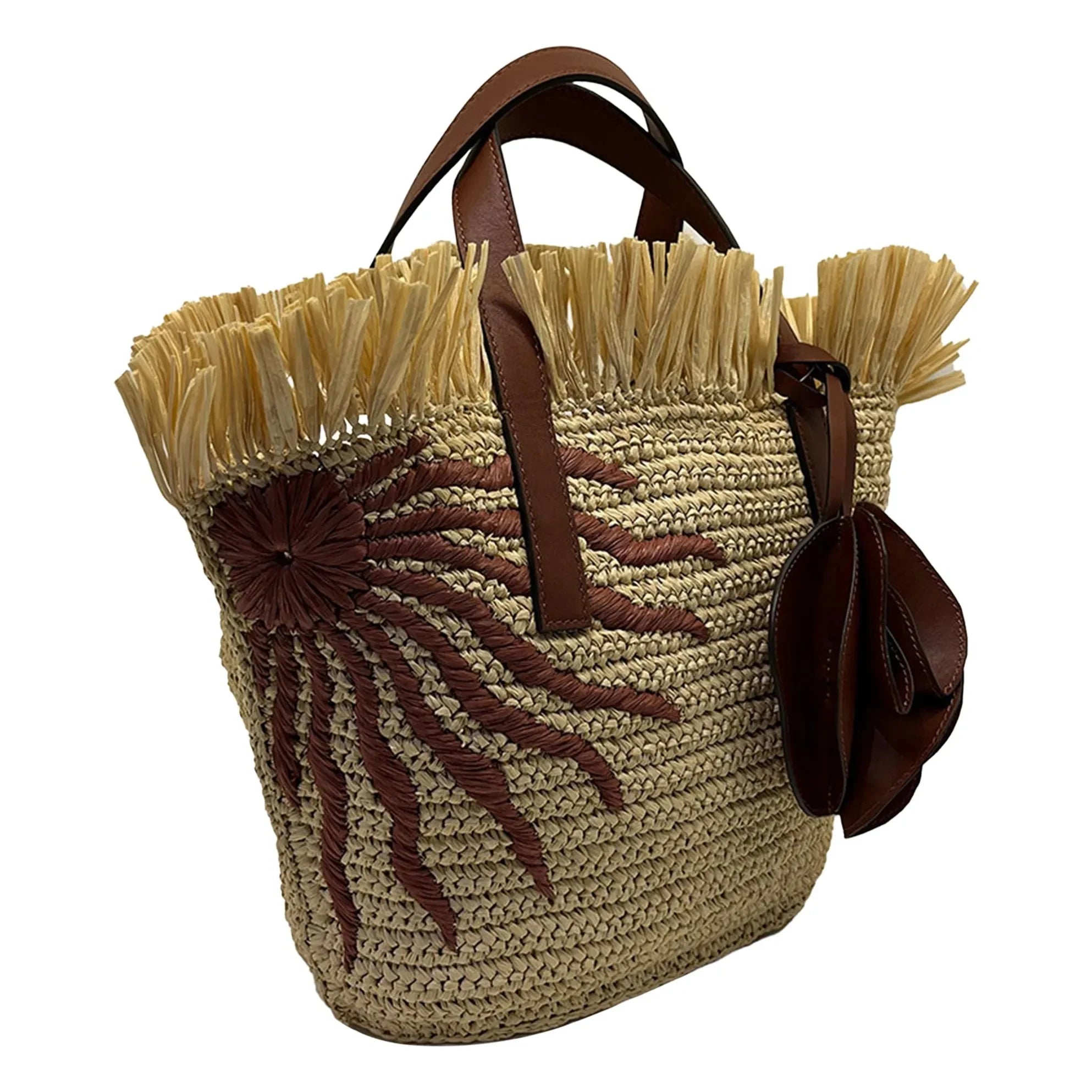 Farm Rio - Mini Sun Raphia Korb | Sand