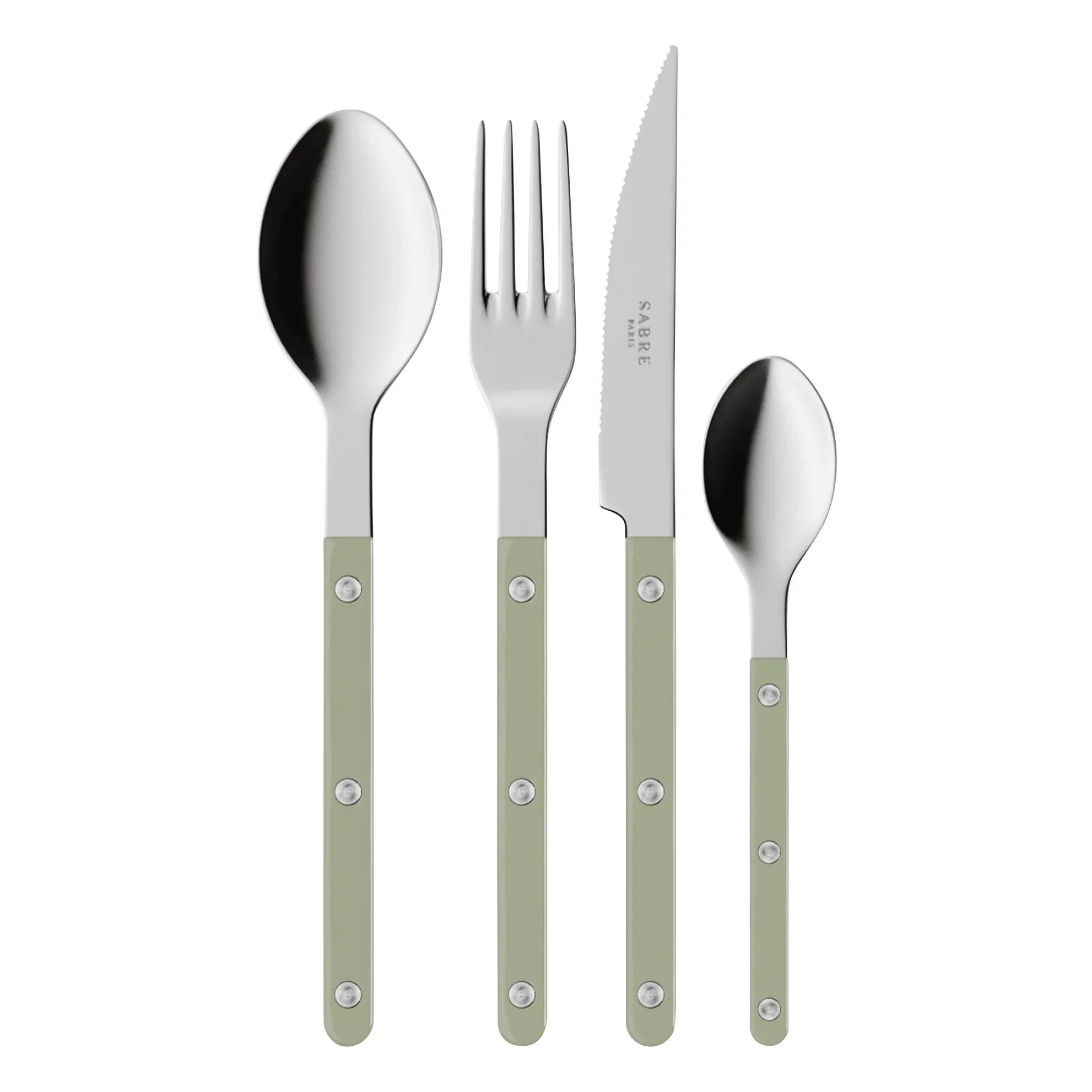 Sabre - Besteckset - 4-teilig | Spargelgrün