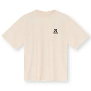 The New Society – TNS Logo-T-Shirt | Weiß