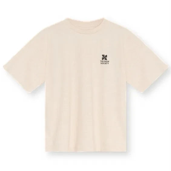 The New Society – TNS Logo-T-Shirt | Weiß