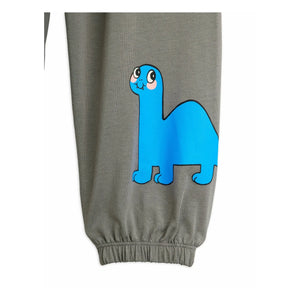 Mini Rodini - Dino Jogginghose aus Bio-Baumwolle | Grau