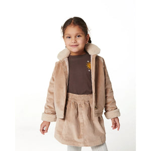 Copenhagen Colors - Bio-Baumwoll-Cordrock | Beige