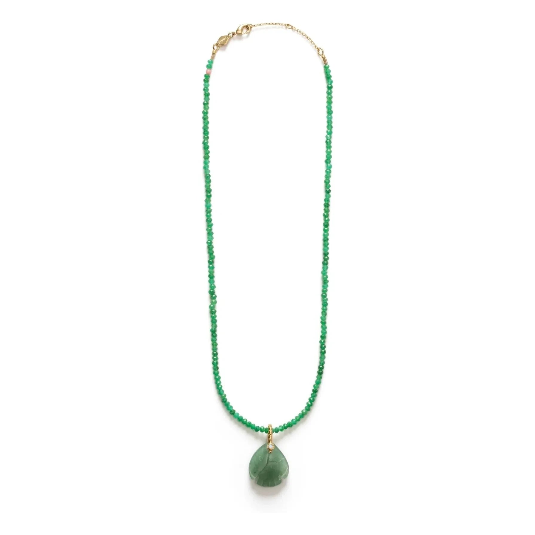 Anni Lu - Kleine Schwimmer Kette | Jade