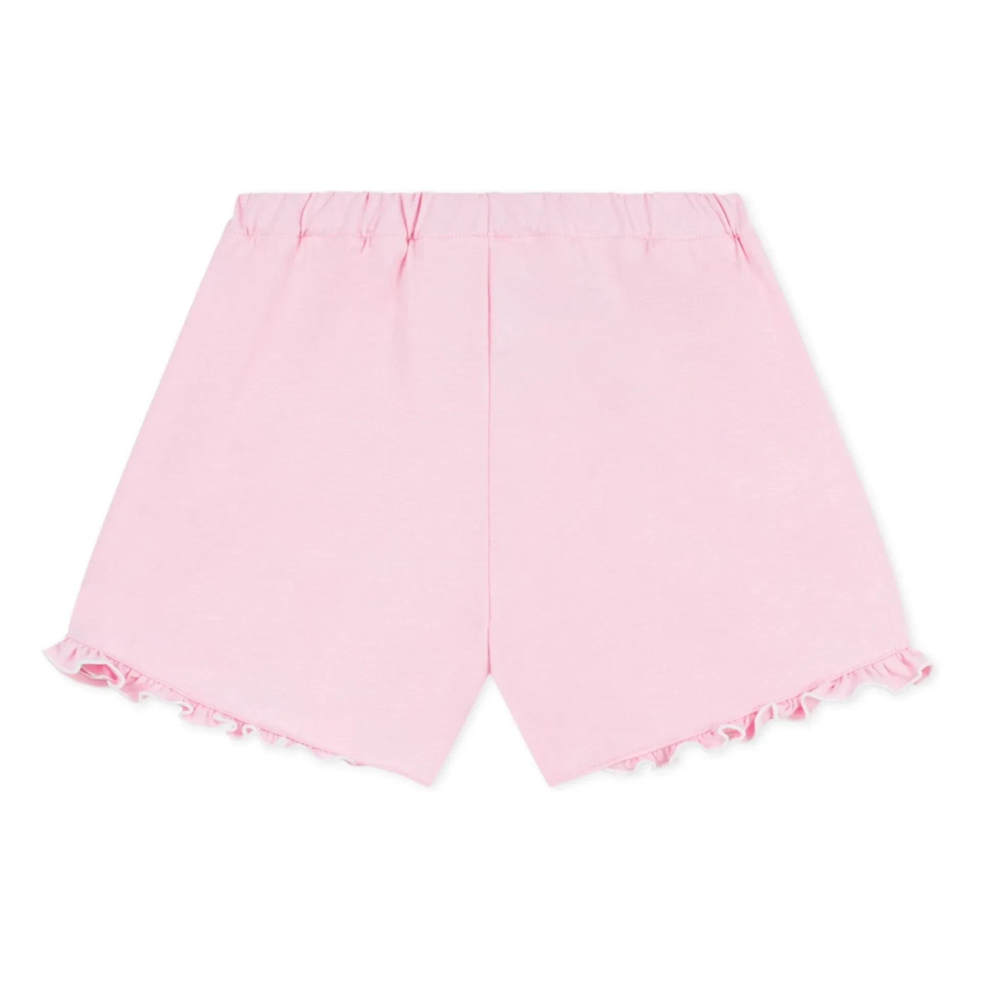 Petit Bateau - Volant-Short | Rosa