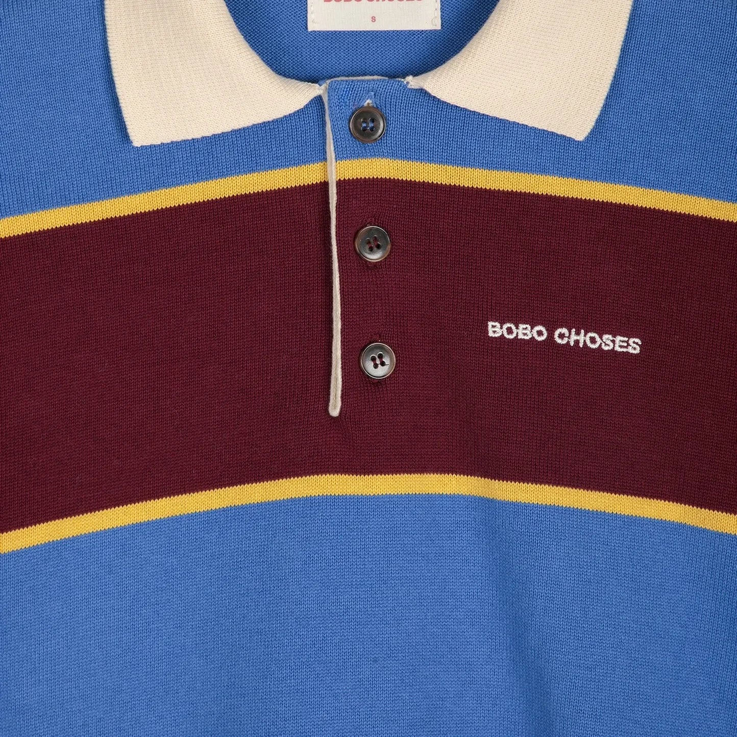 Bobo Choses – Süßes Bio-Polo-Sweatshirt | Mavi