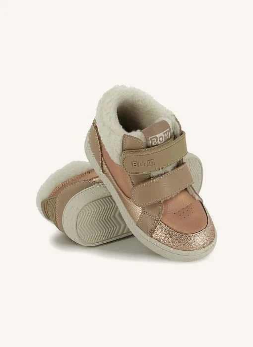 Bonton - Kix Hi Astarlı Sneakers | Camel