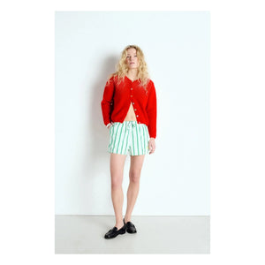 American Vintage - Vitow Weste aus Alpaka und Wolle | Rot