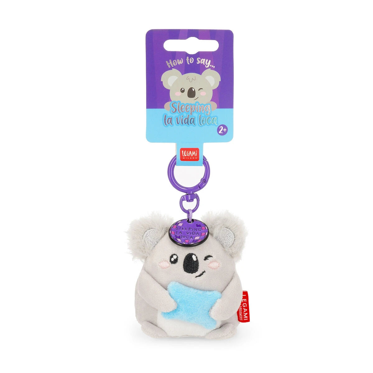 Legami - Koala Plüsch Schlüsselanhänger - Tiny Super Soft!