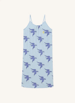 The Animals Observatory - Gazel Birds Kleid | Hellblau