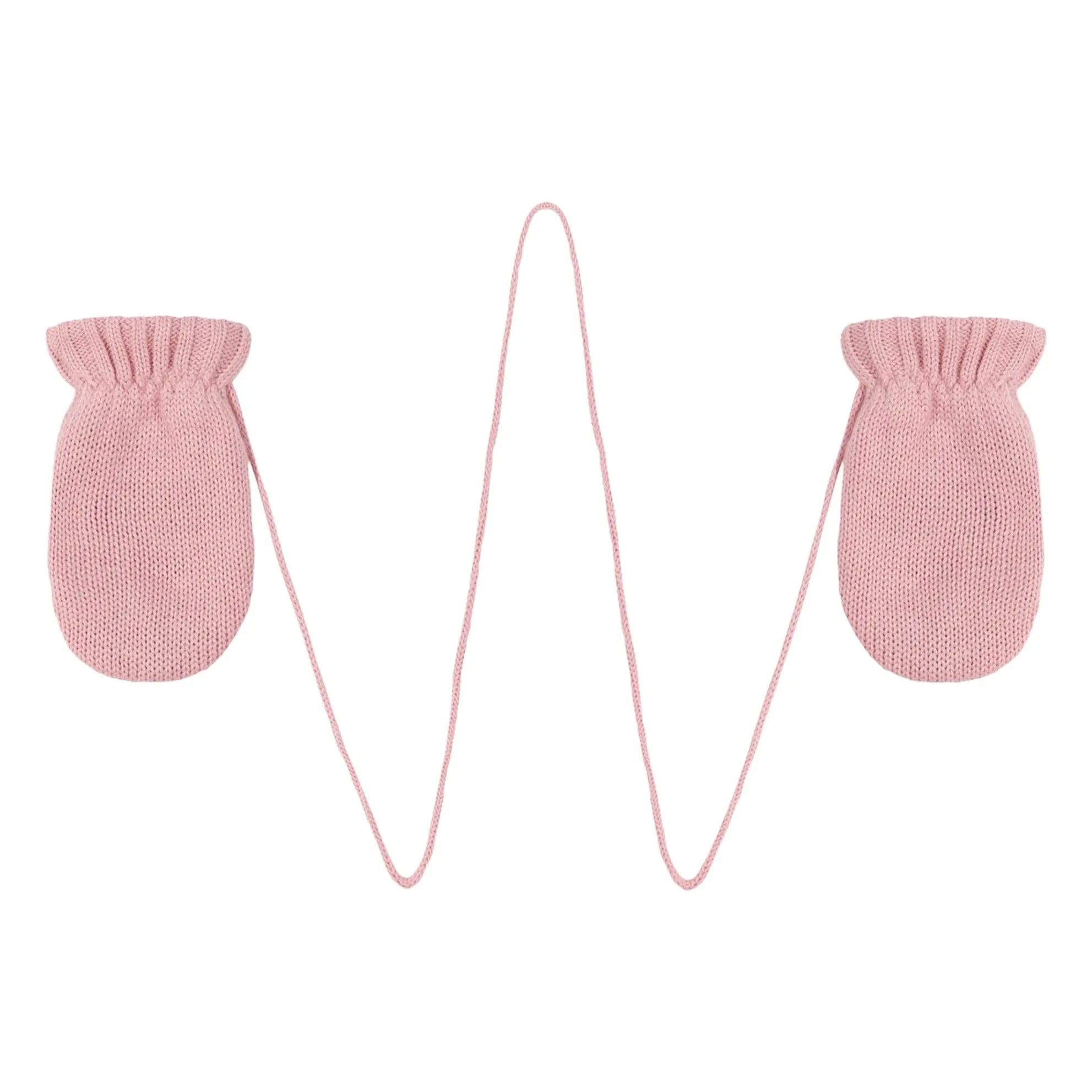 Petit Bateau - Strickhandschuhe | Rosa