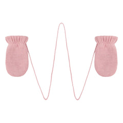Petit Bateau - Strickhandschuhe | Rosa