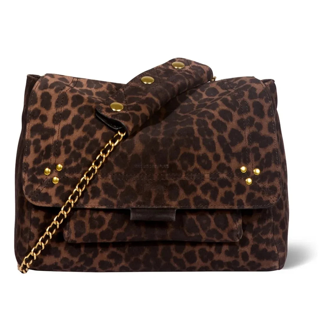 Jérôme Dreyfuss - Lulu M Leoparden-Tasche | Braun
