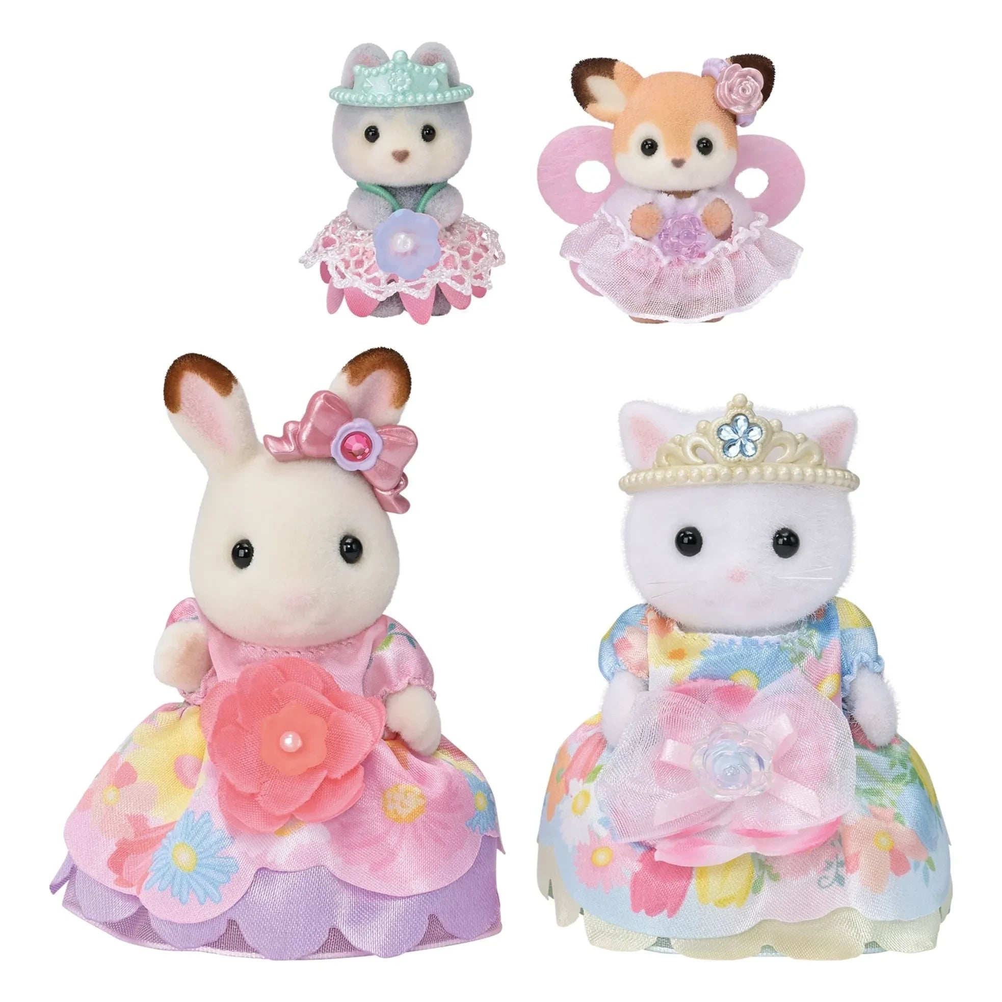 Sylvanian Families - Prinzessinnen in geblümten Kleidern