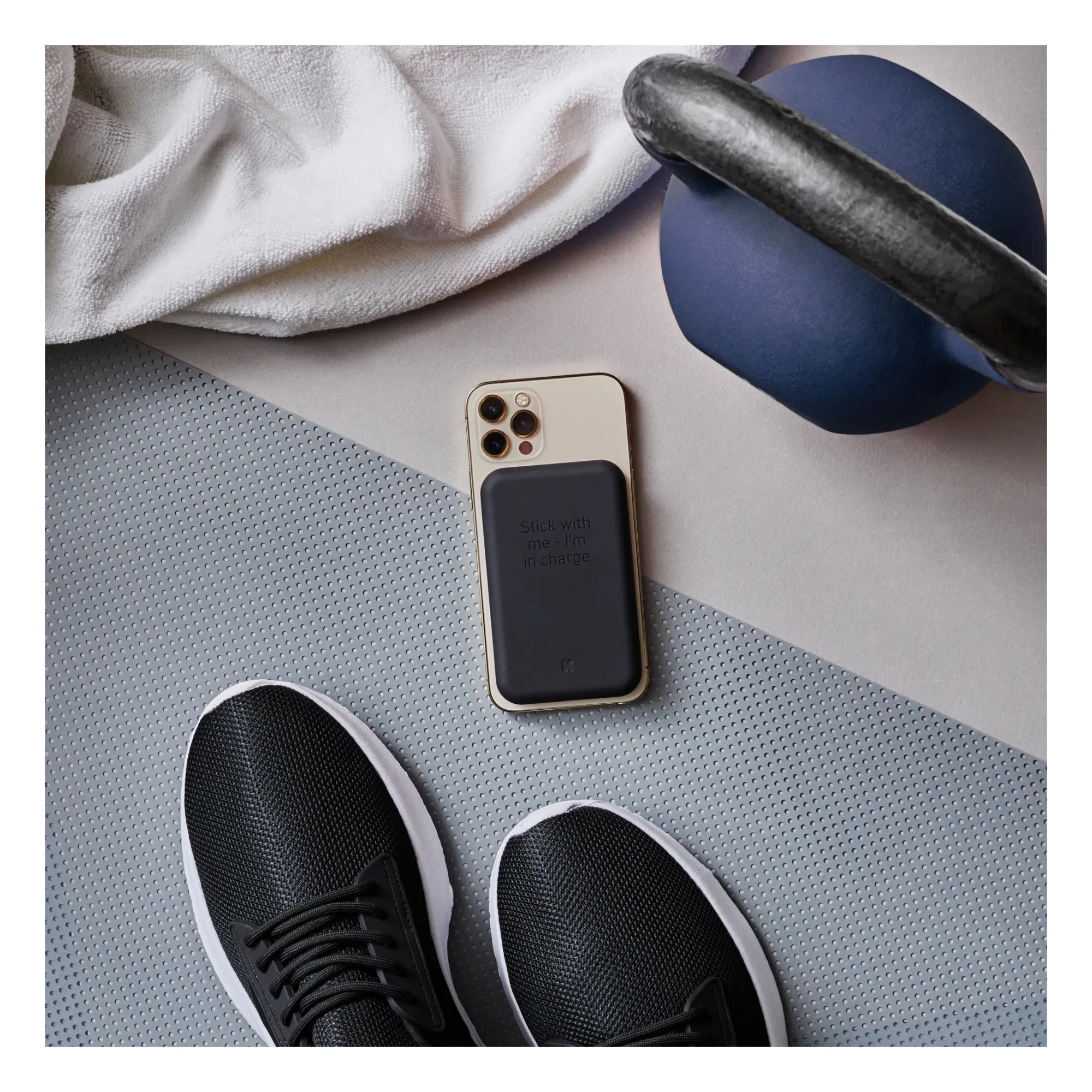 Kreafunk - ToCHARGE QI Powerbank | Schwarz