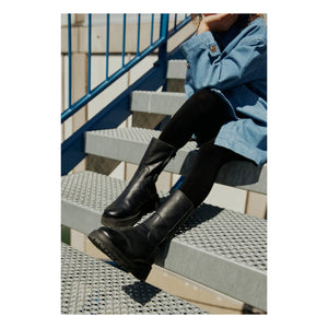 Angulus - Fermuarlı Yüksek Bilek Botlar | Siyah