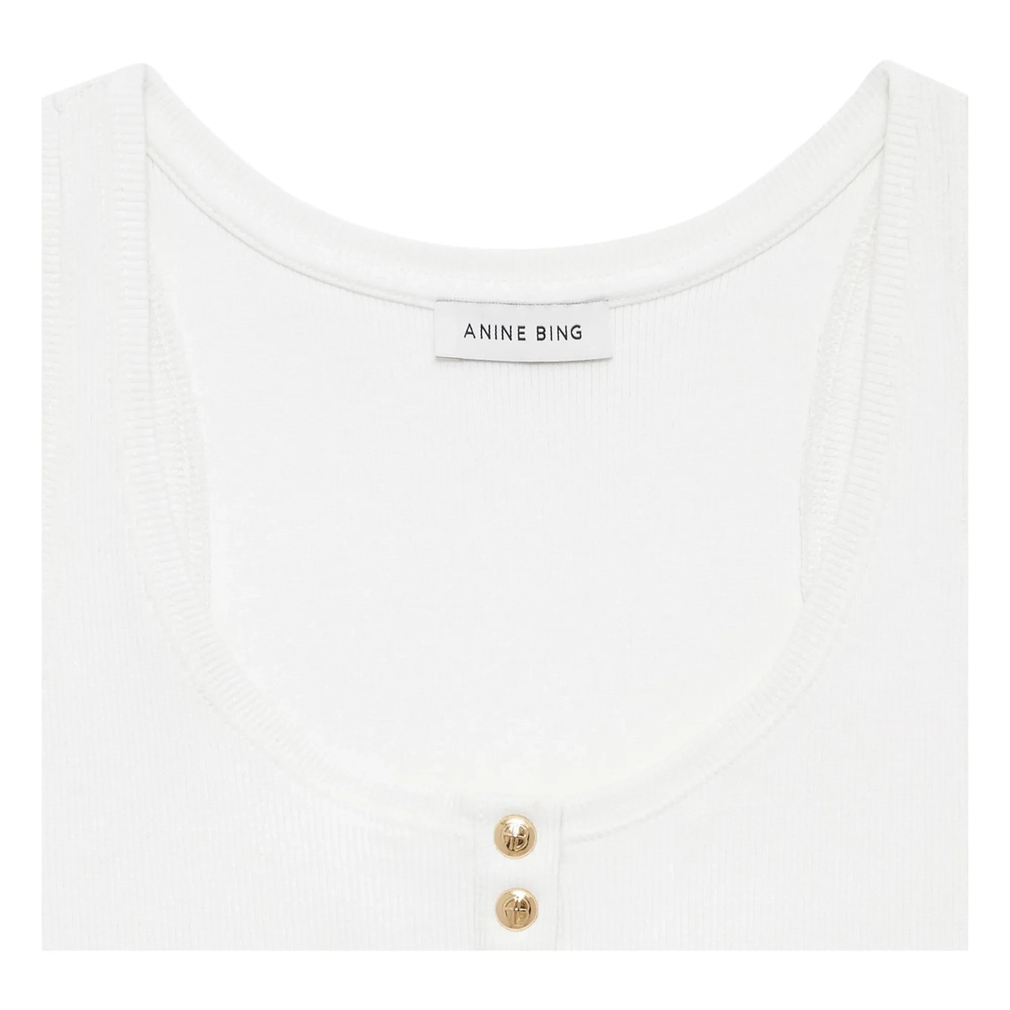 Anine Bing - Alessia Tanktop | Ivory