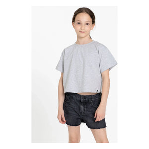 Finger in the nose – Jeans-Eva-Shorts | Jeansgrau