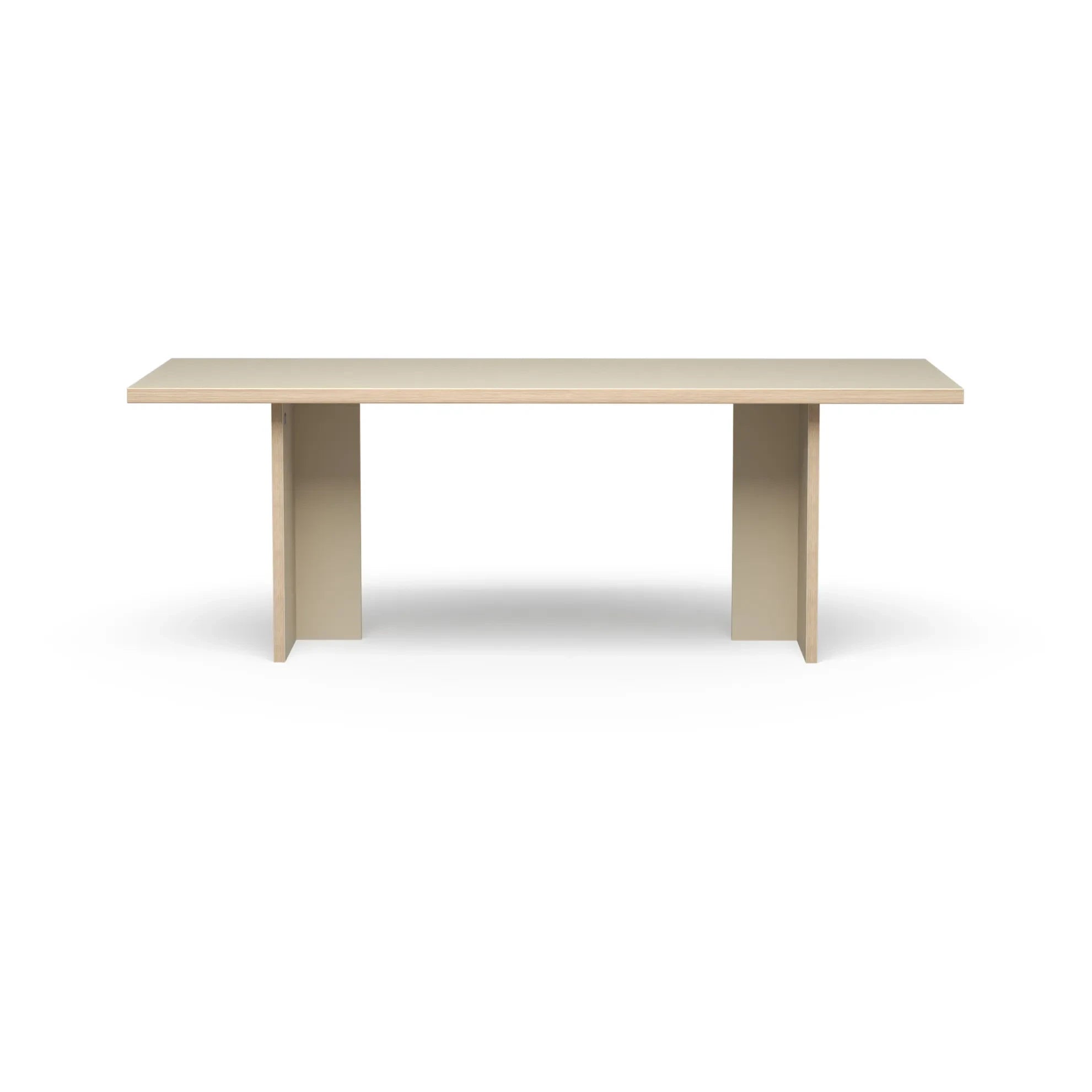HKliving - Rechteckiger Esstisch | Creme