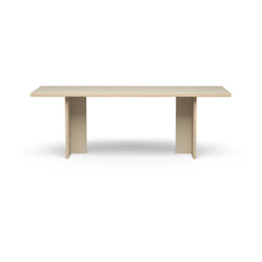 HKliving - Rechteckiger Esstisch | Creme