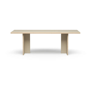 HKliving - Rechteckiger Esstisch | Creme