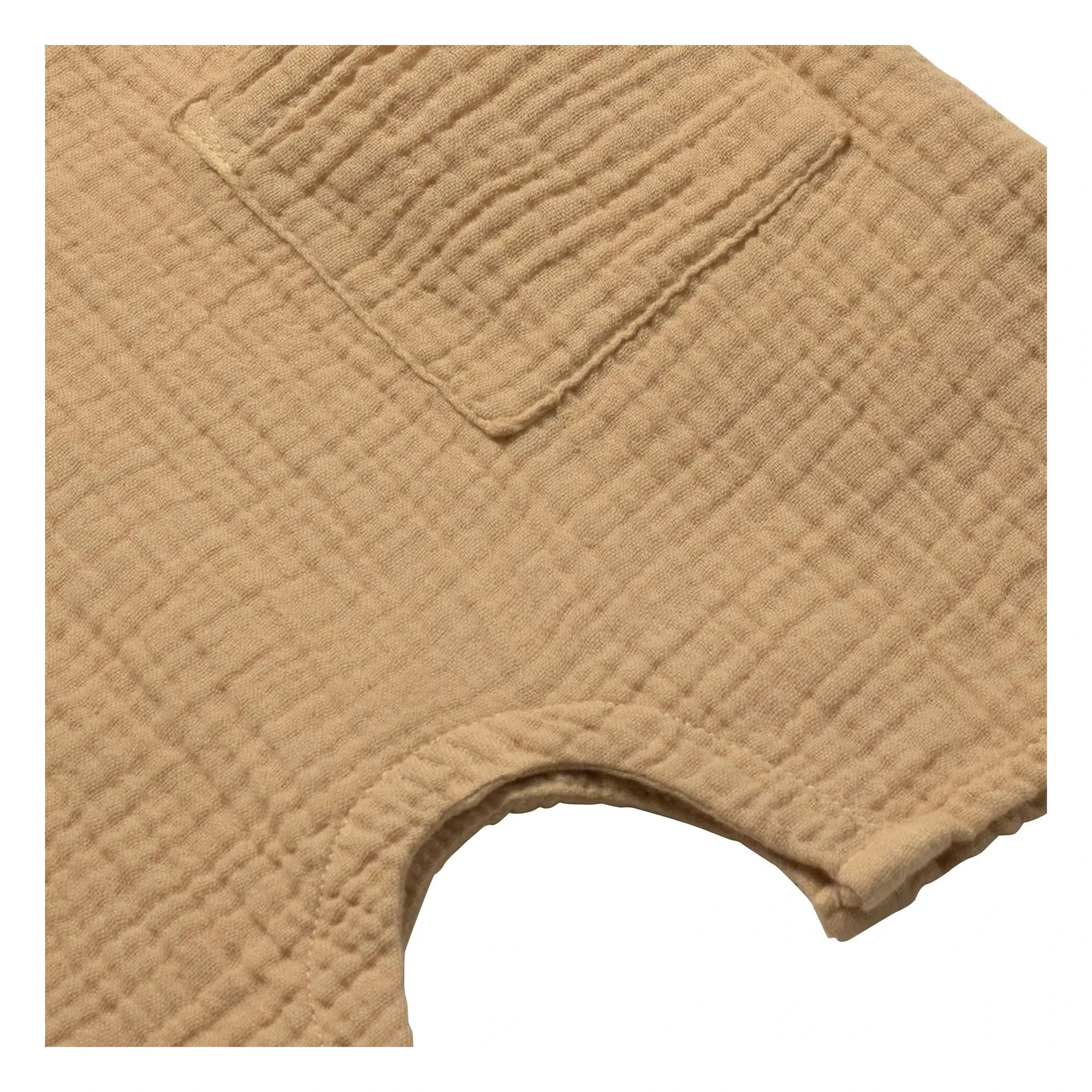 Cozmo - Pine Cotton Musselin Overall | Sand
