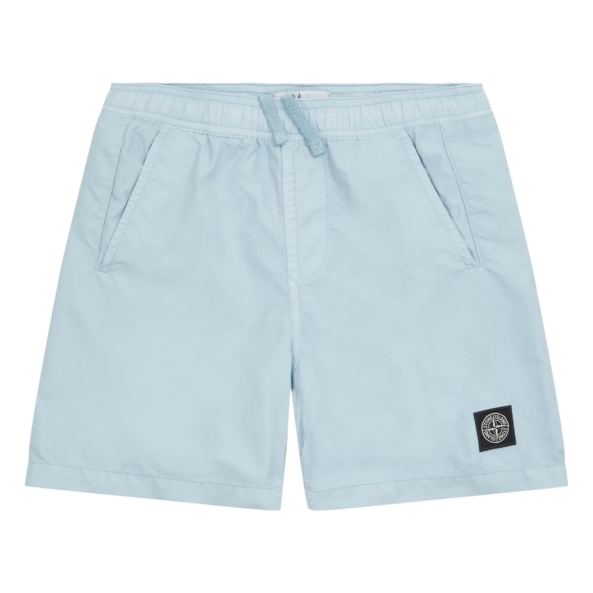Stone Island - Kurzes Logo | Hellblau