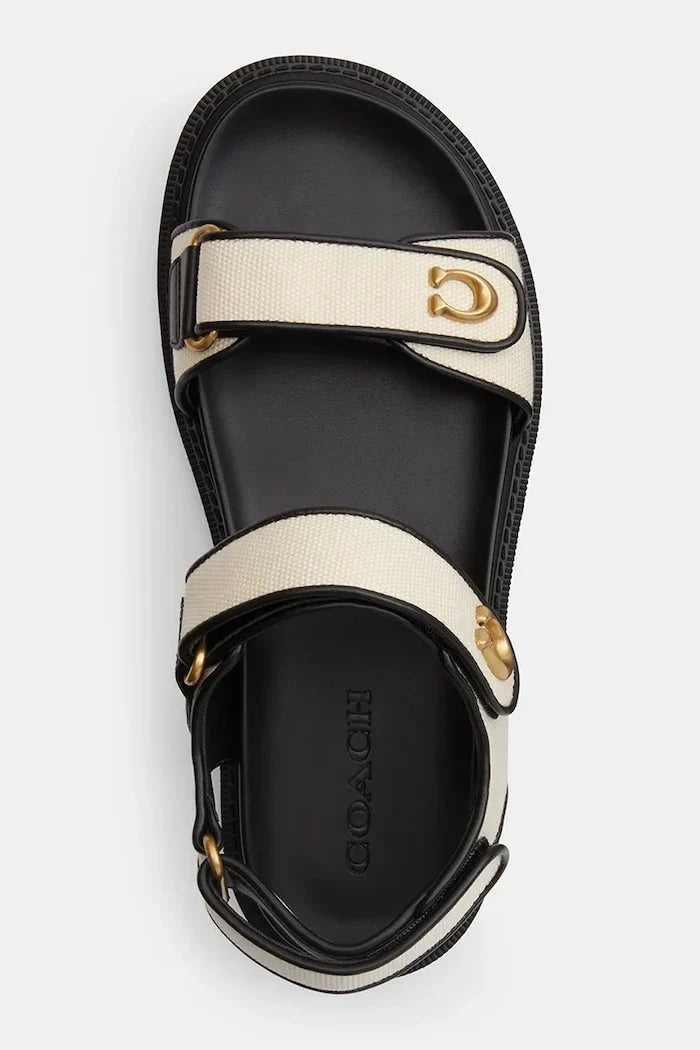 Coach Brynn Canvas Sandal Kadın Sandali