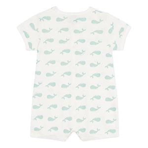 Petit Bateau - Wal Kombishort Pyjama | Weiß