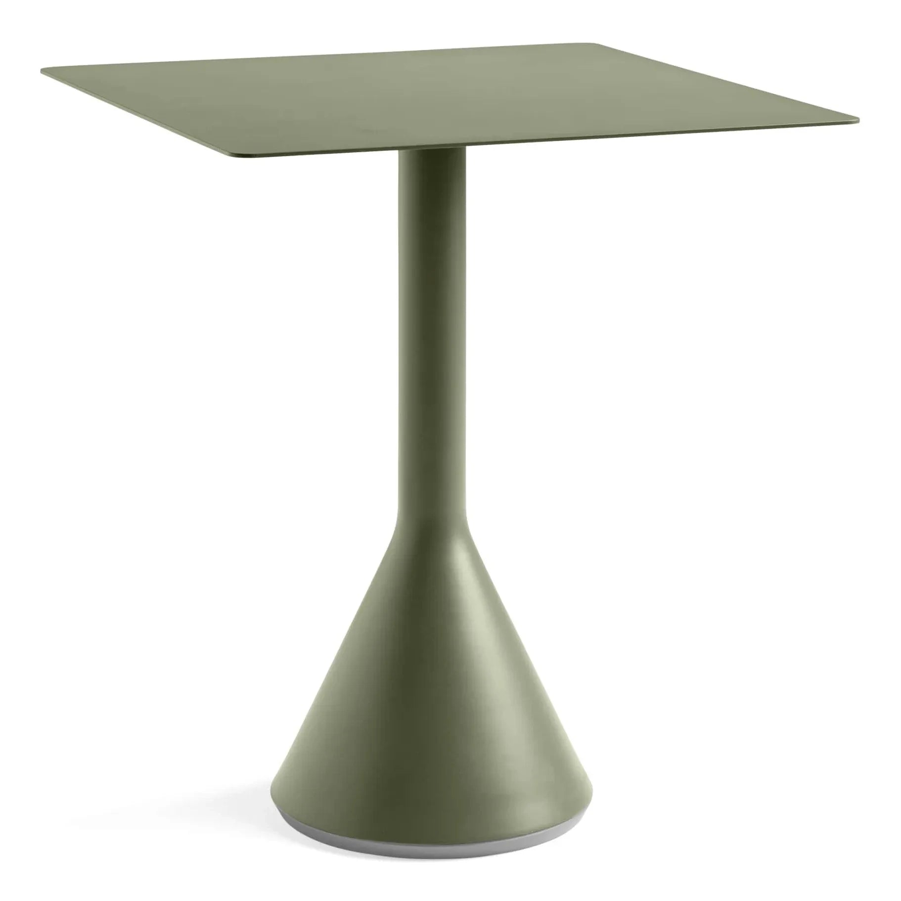 Hay - Palissade Cone Table von Ronan und Erwan Bouroullec - 65 x 65 cm | Olivgrün