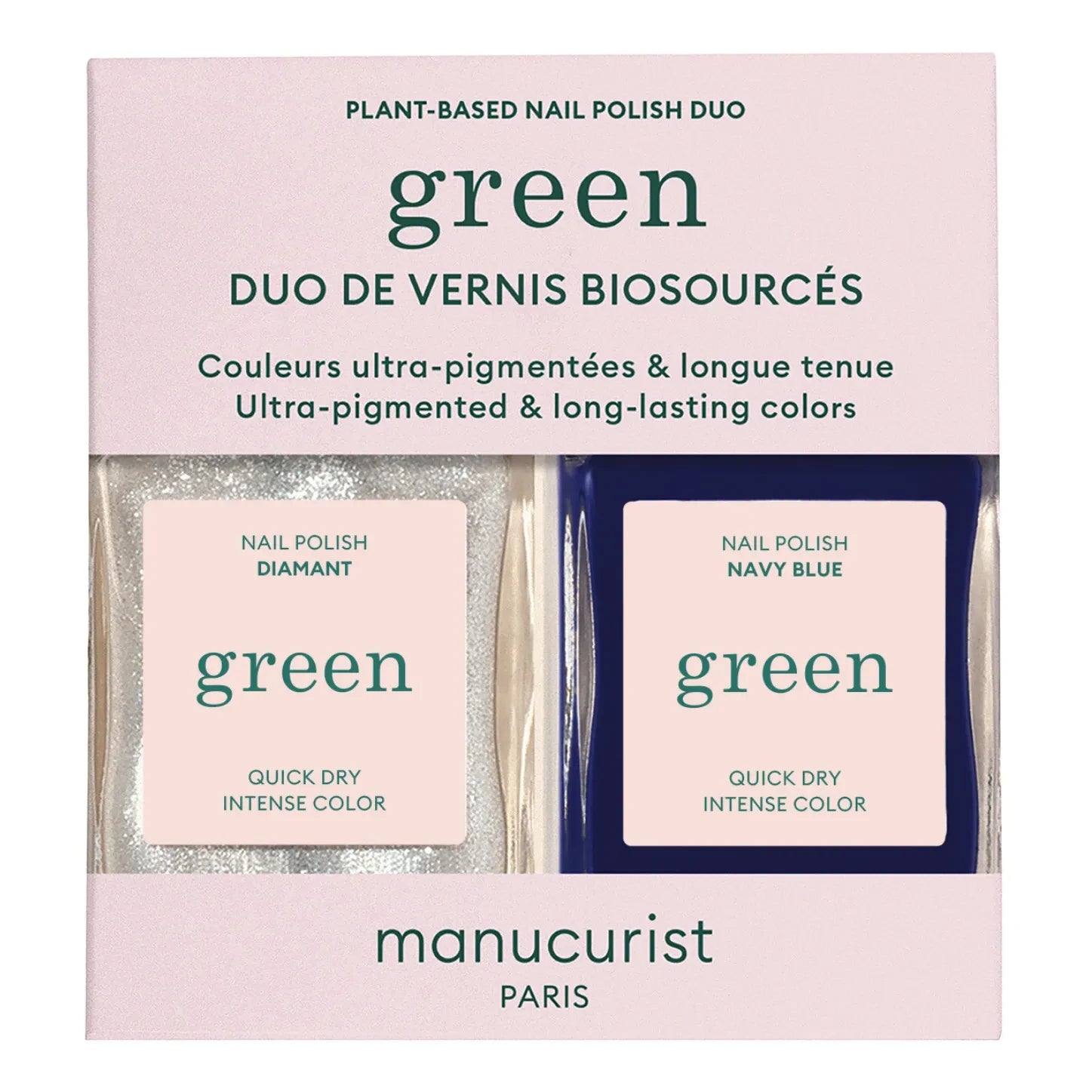 Manucurist - Diamant & Marineblau Nagellack Duo-Set
