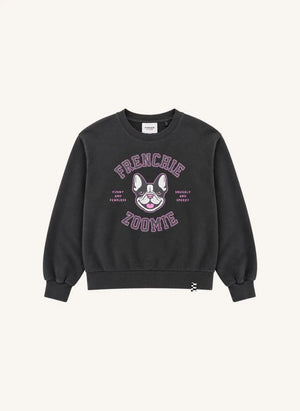 Finger in der Nase - Alma Sweatshirt | Schwarz
