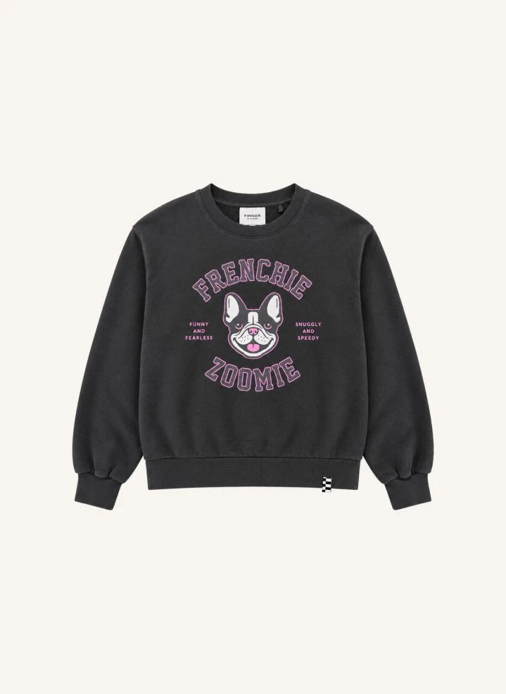 Finger in der Nase - Alma Sweatshirt | Schwarz