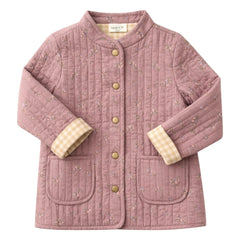 Lililotte - Valentina Fleurie Bio-Baumwolljacke | Dusty Pink