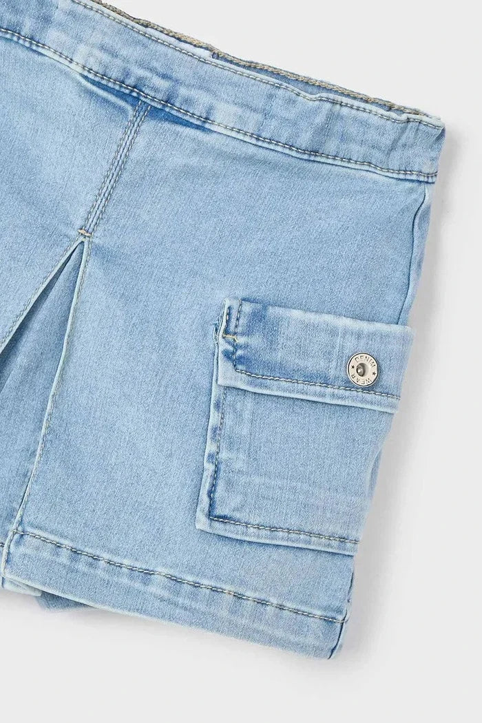 Mayoral cargo çocuk denim şort