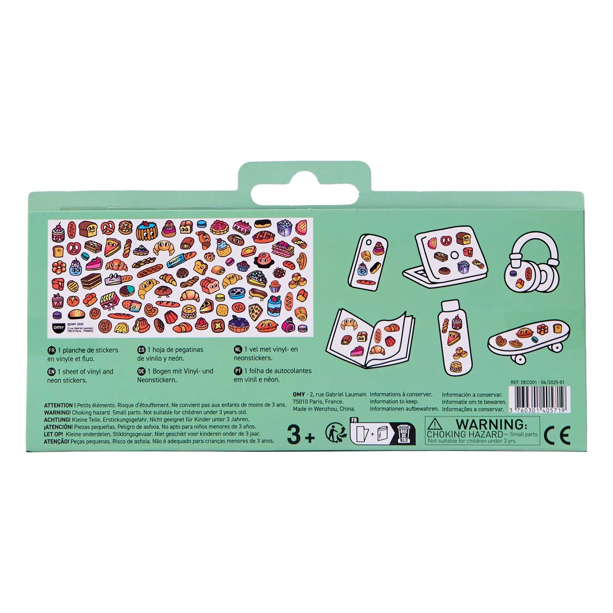 Omy - Stickers Boutique Französische Bäckerei