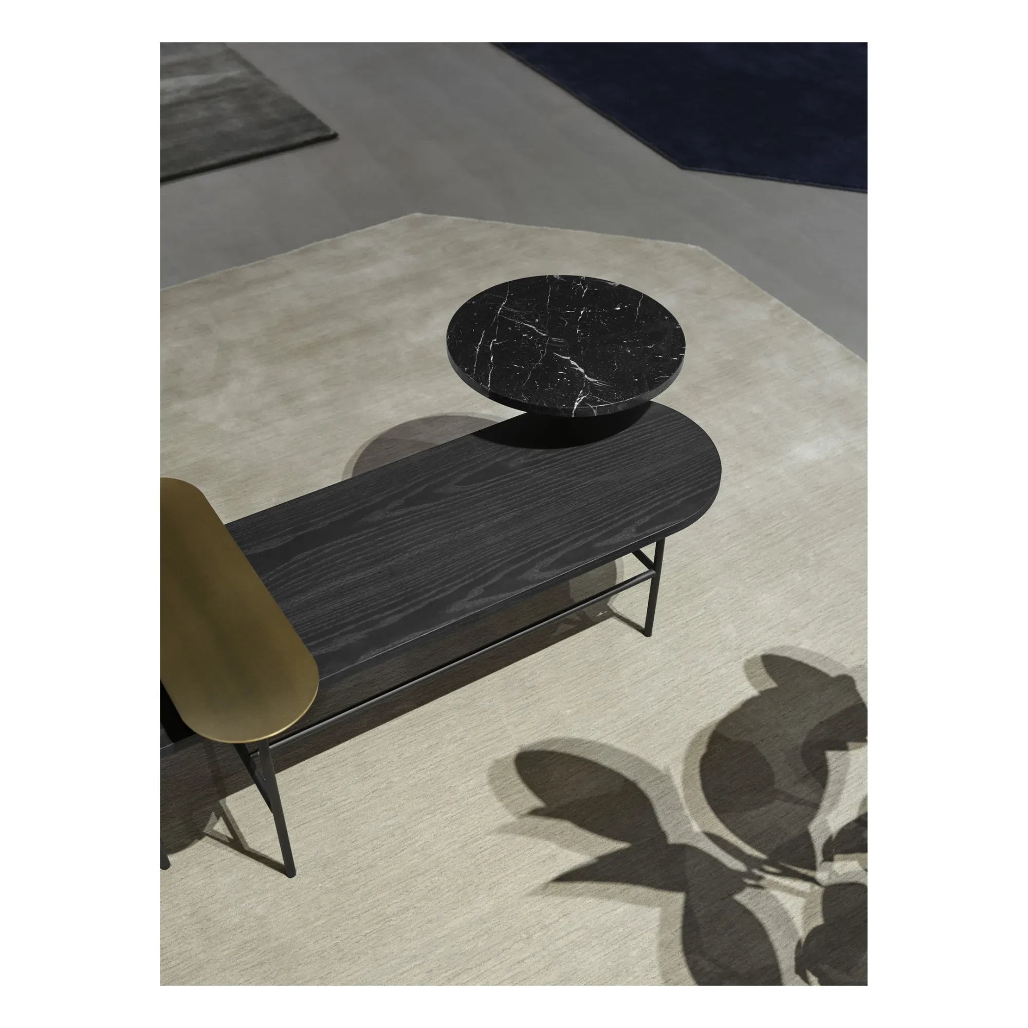 & Tradition - Palette JH7 Couchtisch Ash Coffee, Jaime Hayon, 2018 | Schwarz
