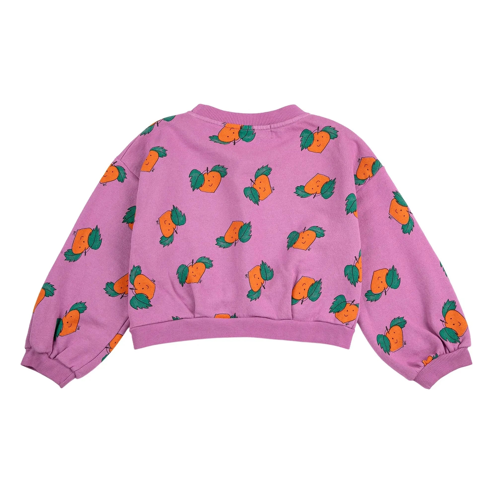Bobo Choses - Lila Bio-Baumwolle Sweat Crop