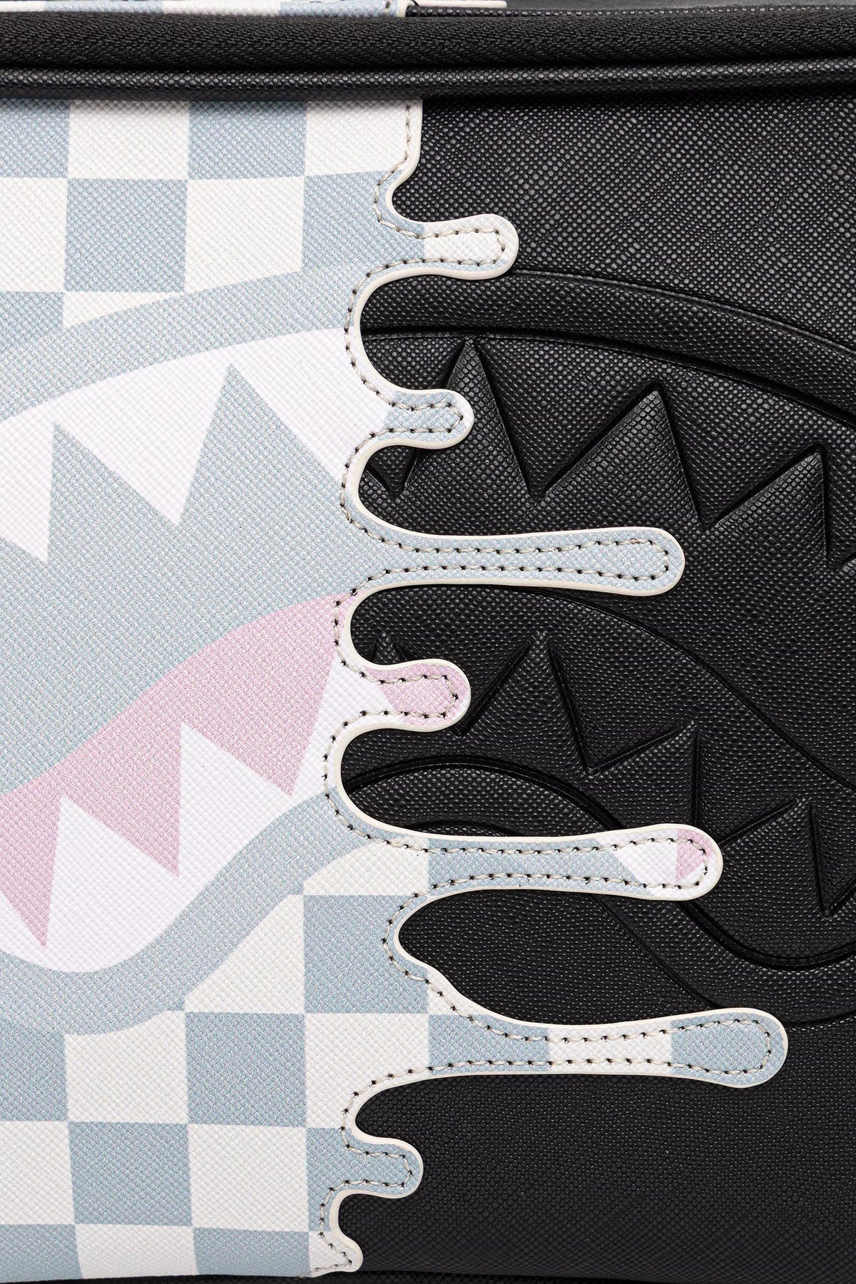 Sprayground - Weiße Kunstleder Kosmetiktasche 910B8918NSZ