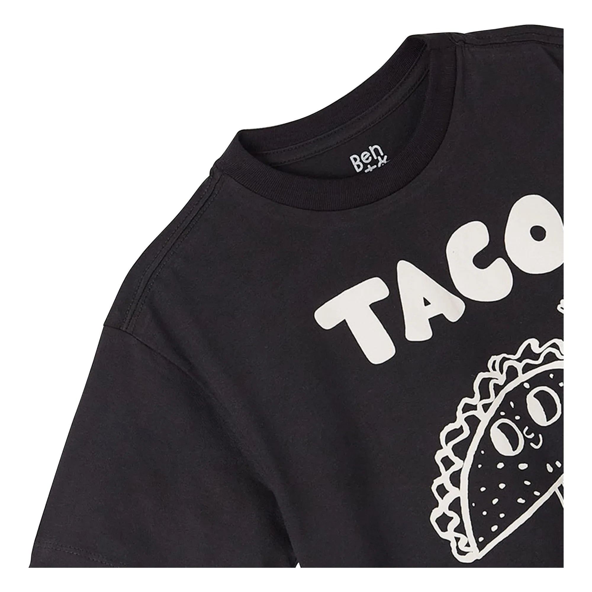 Fabula - Taco Loco T-Shirt | Schwarz