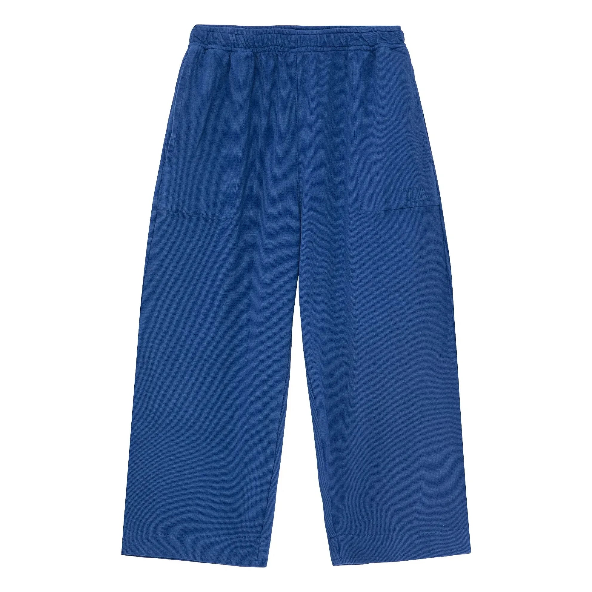 True Artist - Strukturierte Jogginghose N°8 Bio-Baumwolle | Blau