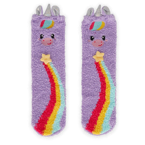 Legami - Rutschfeste Einhorn Socken für Erwachsene - Perfekte Passform!